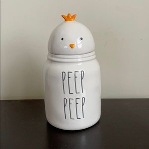 Rae Dunn Peep Peep canister